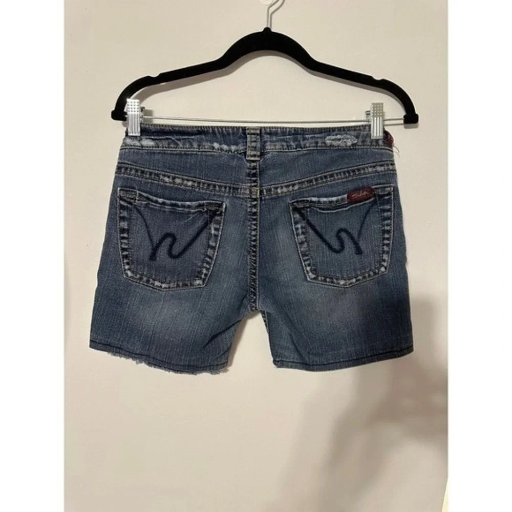 Silver Jeans Co. Denim Shorts‎ Blue Casual Everyday